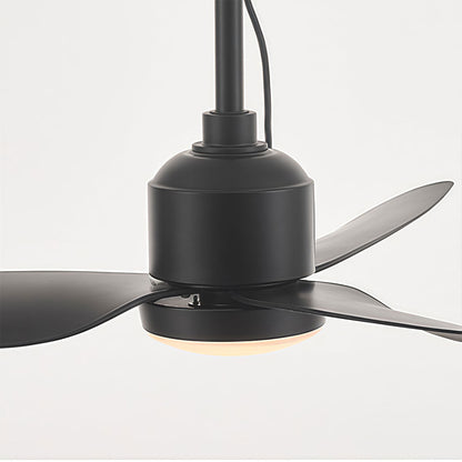 42 Inch Black Ceiling Fan with Light Waterproof Outdoor Balcony Light - view 6