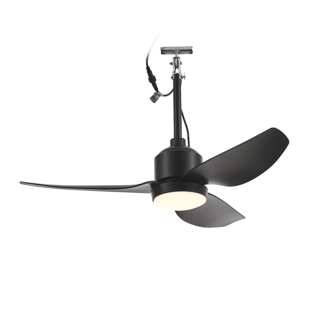 42 Inch Black Ceiling Fan with Light Waterproof Outdoor Balcony Light - view 7