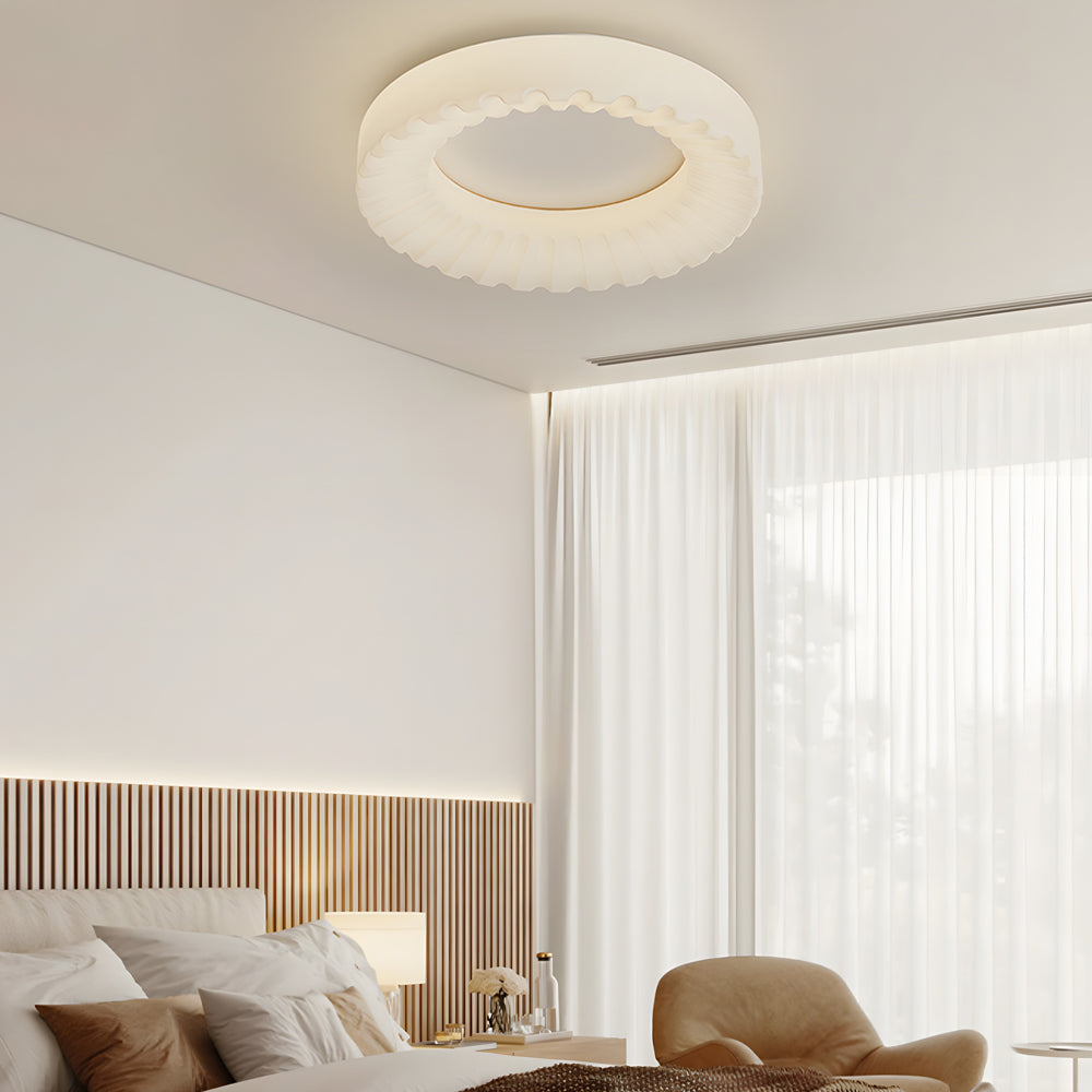Simple Round Acrylic Three Step Dimming LED Modern Ceiling Light - view 3