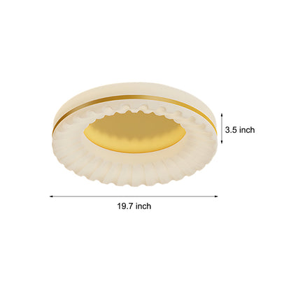 Simple Round Acrylic Three Step Dimming LED Modern Ceiling Light - view 5