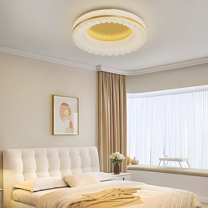 Simple Round Acrylic Three Step Dimming LED Modern Ceiling Light - view 4
