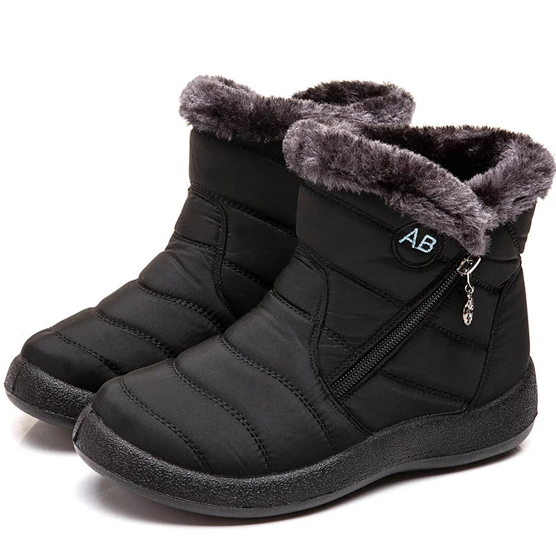 Women's Fur-Lined Snow Boots