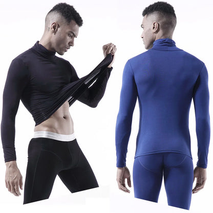 Men's Turtleneck Base Layer Top