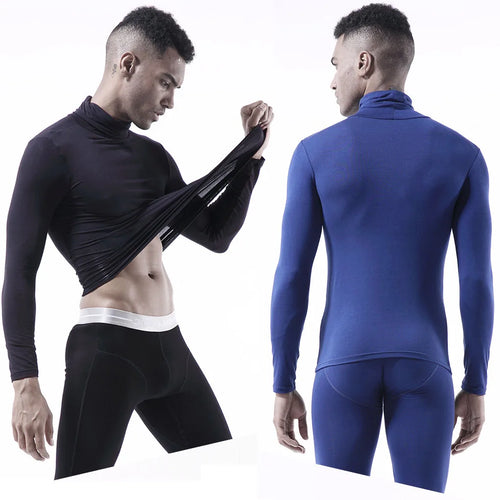 Men's Turtleneck Base Layer Top