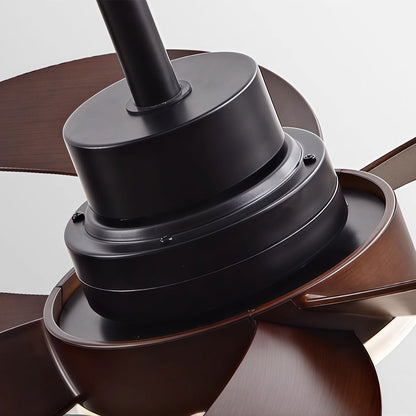 Modern Ceiling Fans with Light Full Spectrum Variable Speed Lamp - view 5