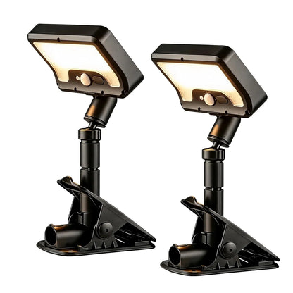 2 PCS Clip On Outdoor Solar Lights and USB Rechargeable Light - view 9