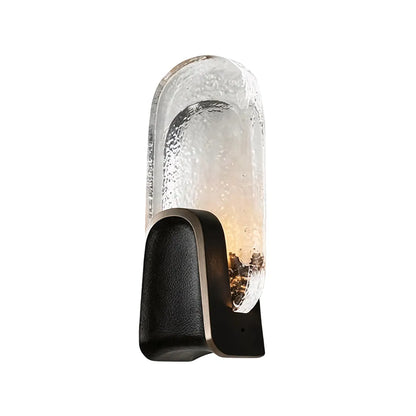 Art Deco Wall Sconce Lighting Luxury Textured Glass Light - view 10