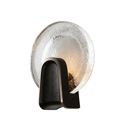 Art Deco Wall Sconce Lighting Luxury Textured Glass Light - view 14