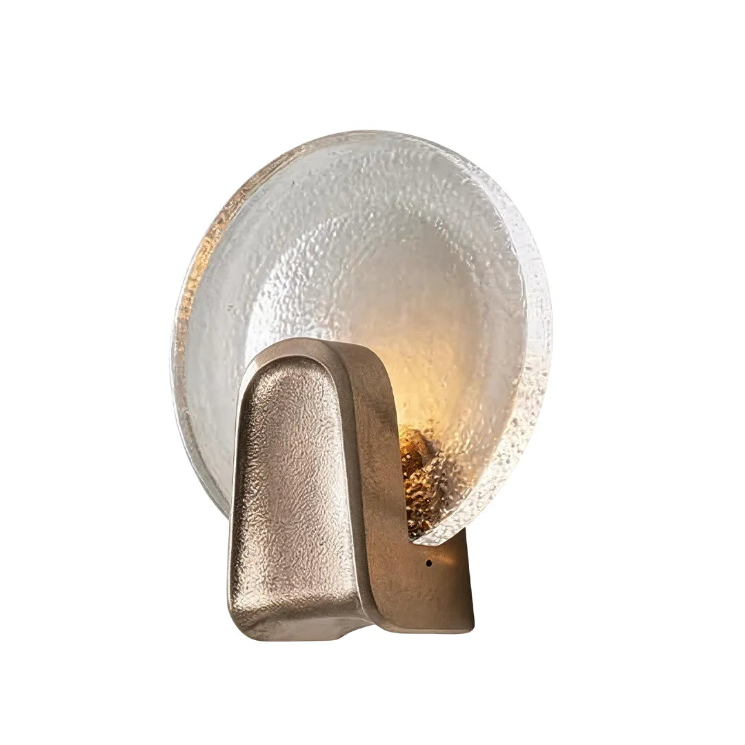 Art Deco Wall Sconce Lighting Luxury Textured Glass Light - view 16