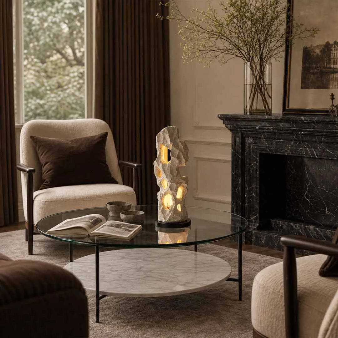 Artistic Table Lamps Taihu Stone Inspired LED Lamp - view 5