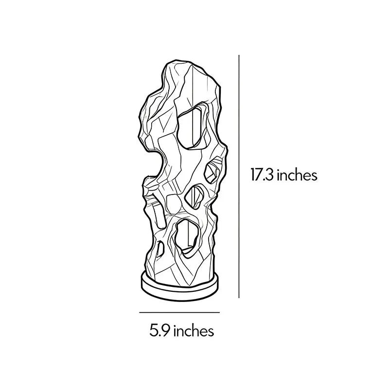 Artistic Table Lamps Taihu Stone Inspired LED Lamp - view 11