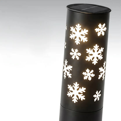 Bollard Solar Pathway Lights Modern Outdoor Garden Lawn Light - view 7