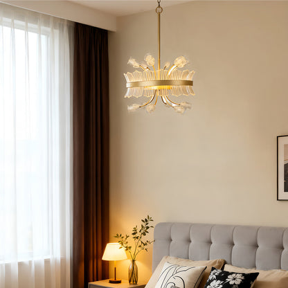 Blossom Chandelier Nordic Luxurious Adjustable Elegant Ceiling Light - view 5