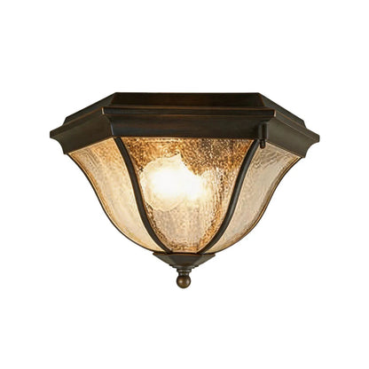 Black Flush Mount Light Fixture European Waterproof Ceiling Light - view 8