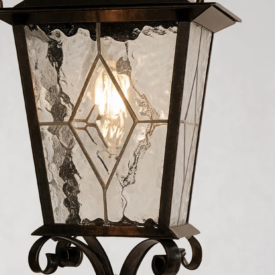 2 PCS Black Outdoor Sconces European Vintage Wall Light - view 8