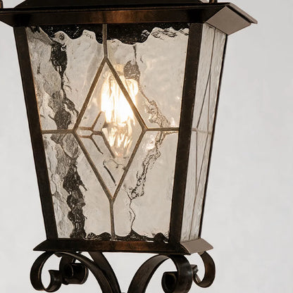 2 PCS Black Outdoor Sconces European Vintage Wall Light - view 8