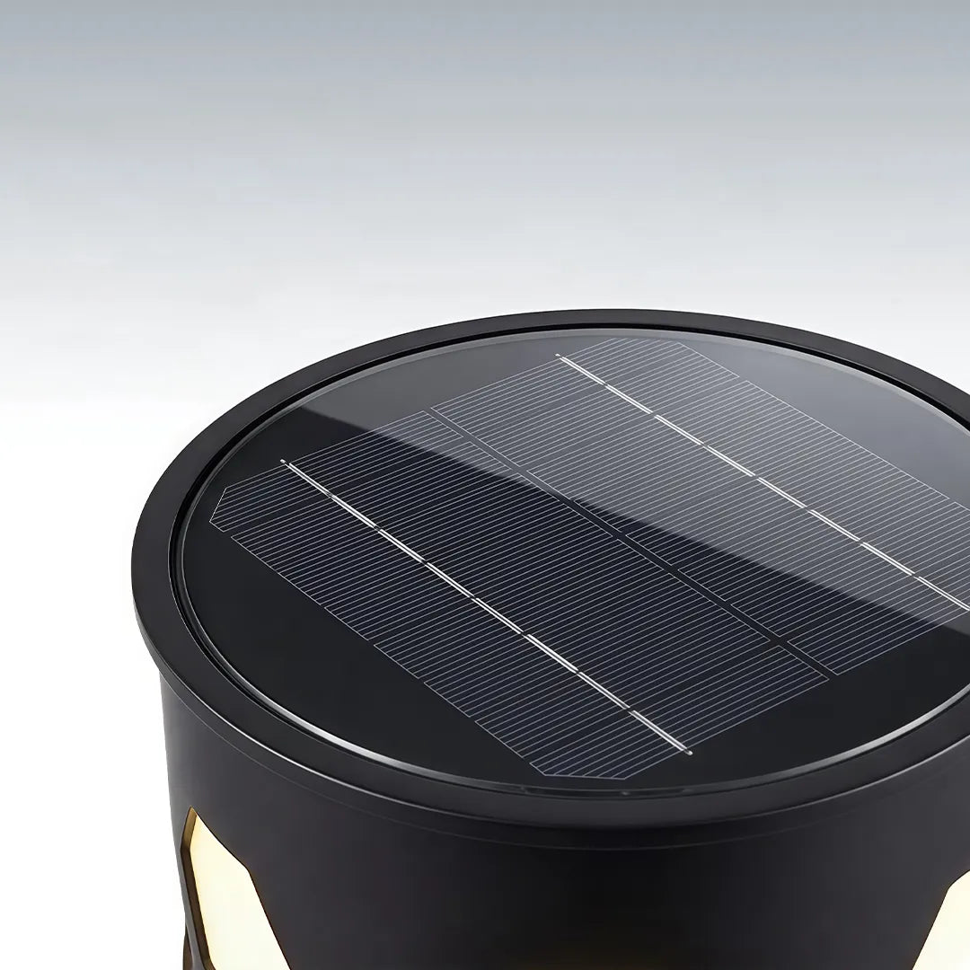 Bollard Solar Pathway Lights Modern Outdoor Garden Lawn Light - view 8
