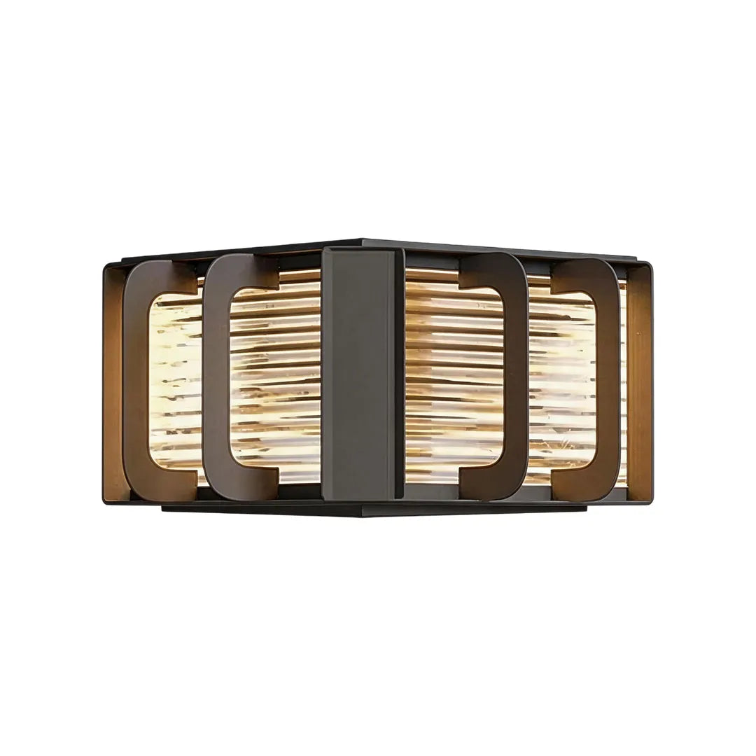 Outdoor Solar Pillar Lights Modern Black Courtyard Light - view 10
