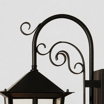 2 PCS Black Outdoor Wall Sconce European Vintage Wall Lantern - view 7