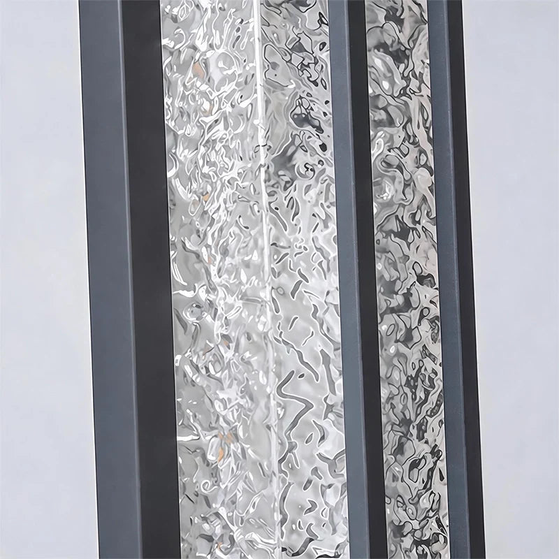 Black Outside Wall Lights Modern Stainless Steel Light - view 8