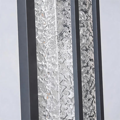 Black Outside Wall Lights Modern Stainless Steel Light - view 8