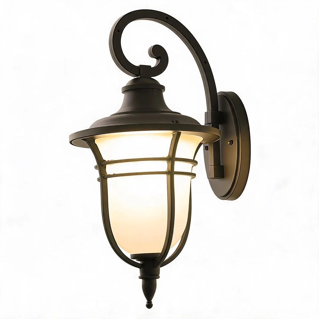 Vintage Wall Sconce Light Outdoor Glass Lantern Light - view 10