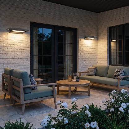 Black Sconce Wall Lights Modern Metal LED Outdoor Light - view 5