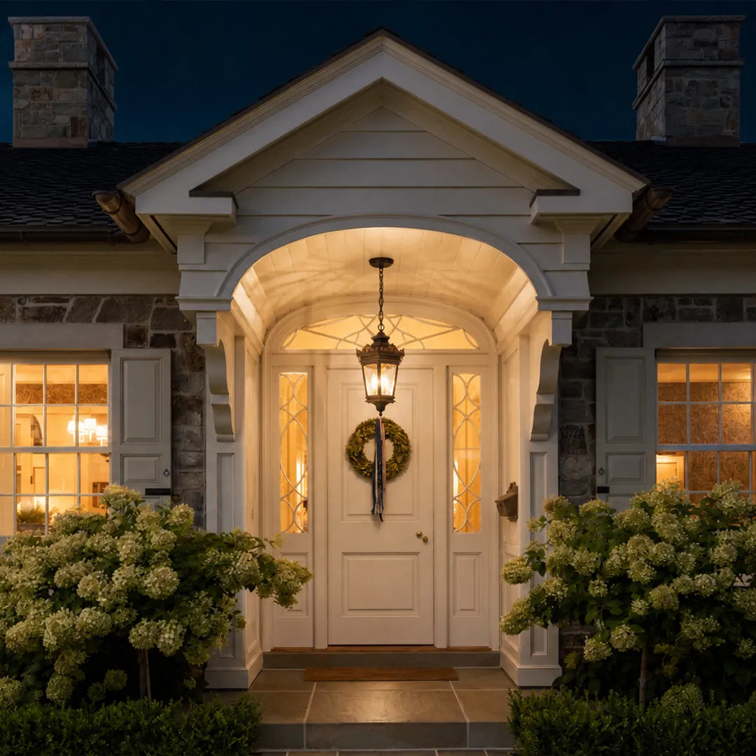 Hanging Outdoor Light Fixture Vintage Waterproof Pendant Light - view 3