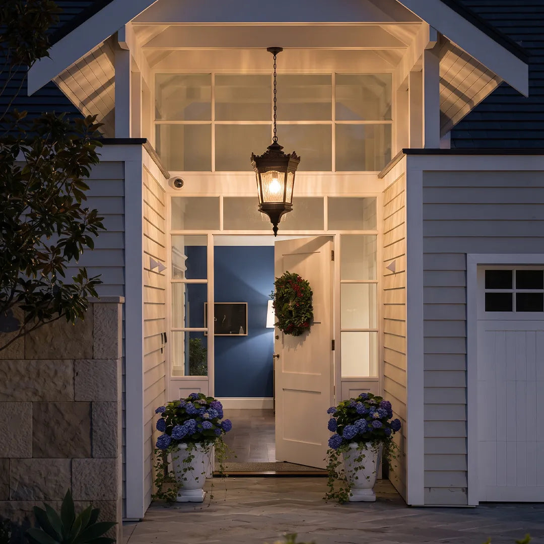 Hanging Outdoor Light Fixture Vintage Waterproof Pendant Light - view 5