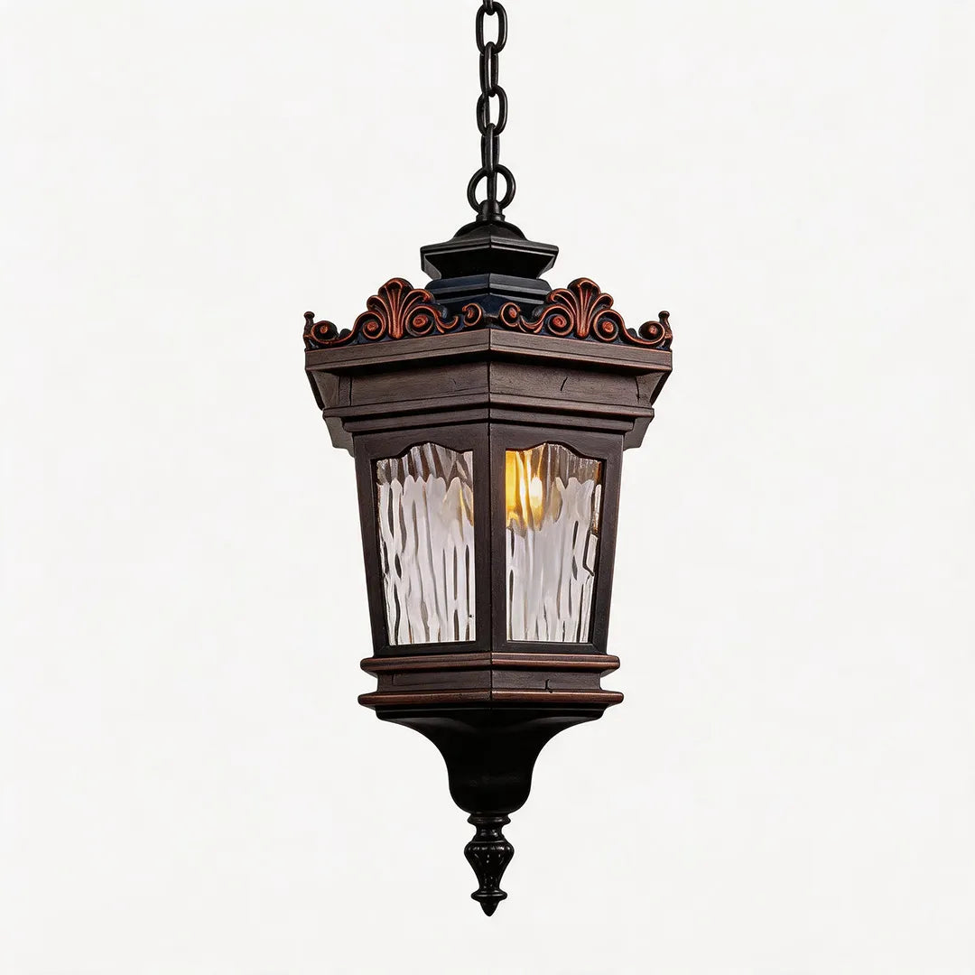 Hanging Outdoor Light Fixture Vintage Waterproof Pendant Light - view 6