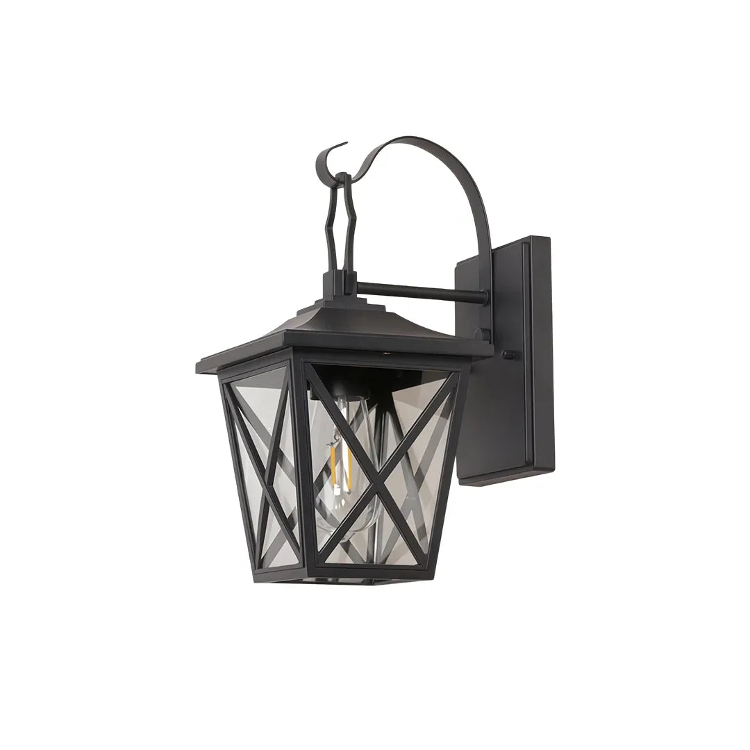 2 PCS Black Wall Lighting Nordic Vintage Geometric Outdoor Light - view 9