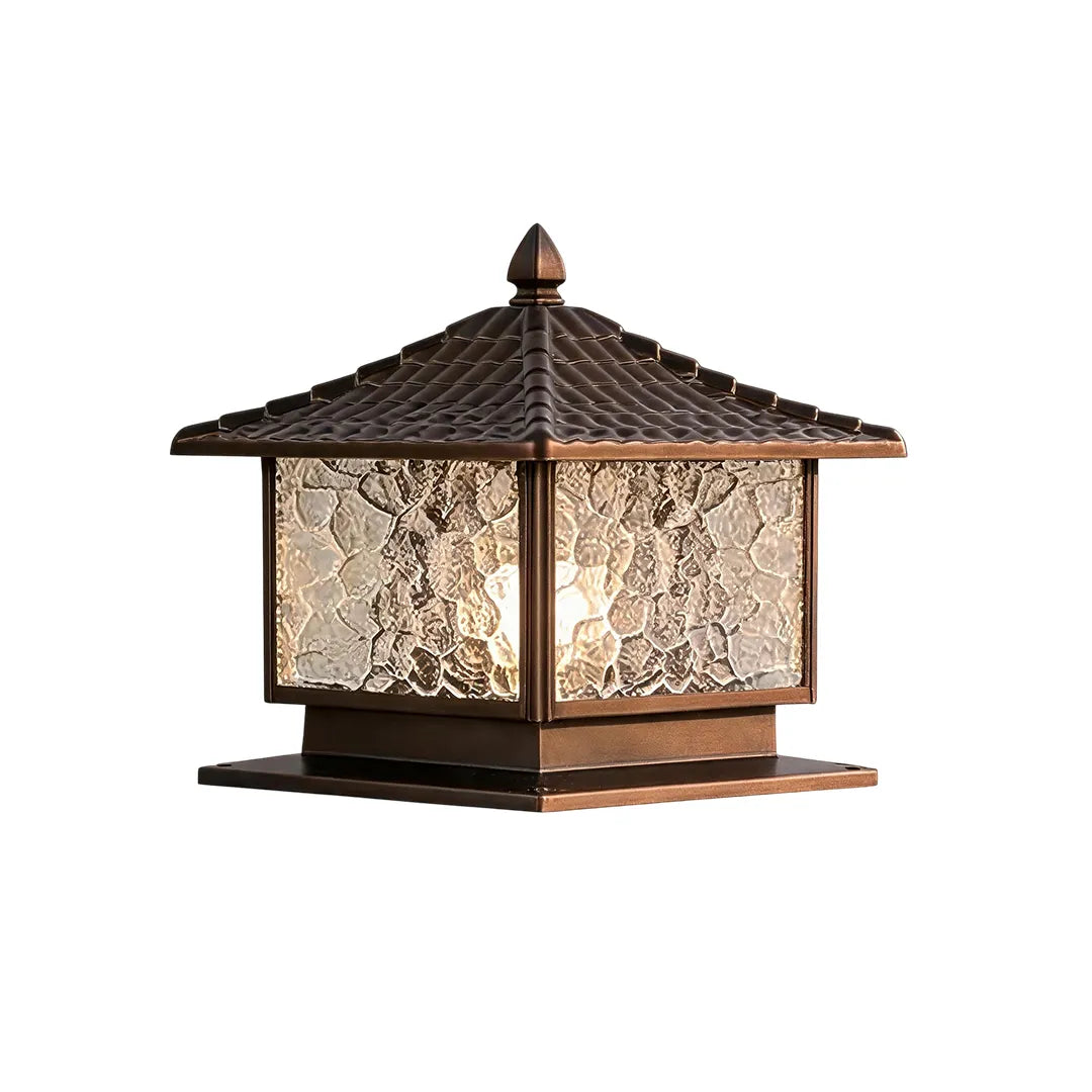 Landscape Pillar Lighting Vintage Roofline Outdoor Light - view 9