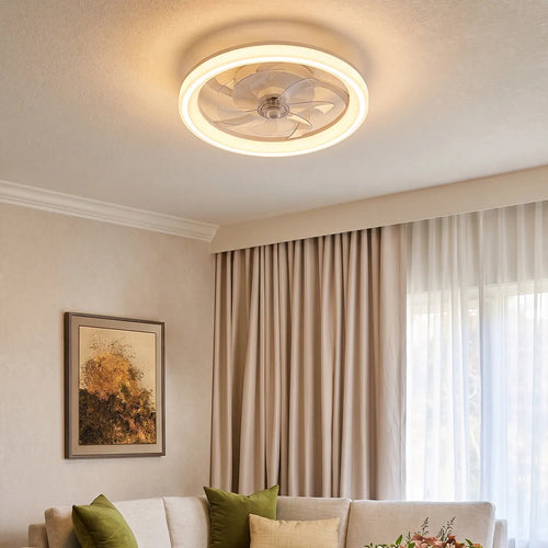 Ceiling Fans with Light Fixtures Modern LED Light