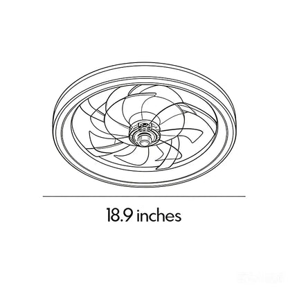 Ceiling Fans with Light Fixtures Modern LED Light - view 9