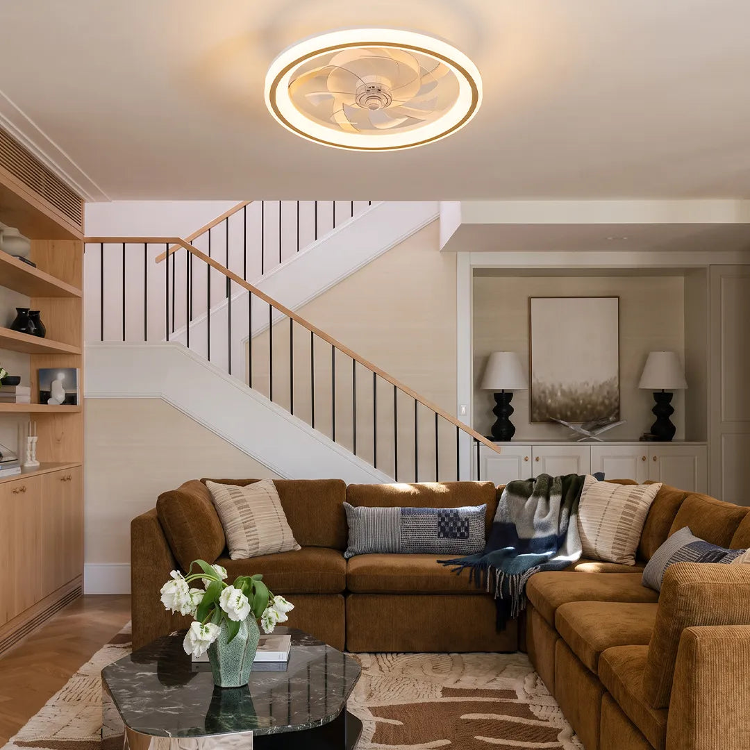 Ceiling Fans with Light Fixtures Modern LED Light - view 5