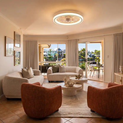 Ceiling Fans with Light Fixtures Modern LED Light - view 4