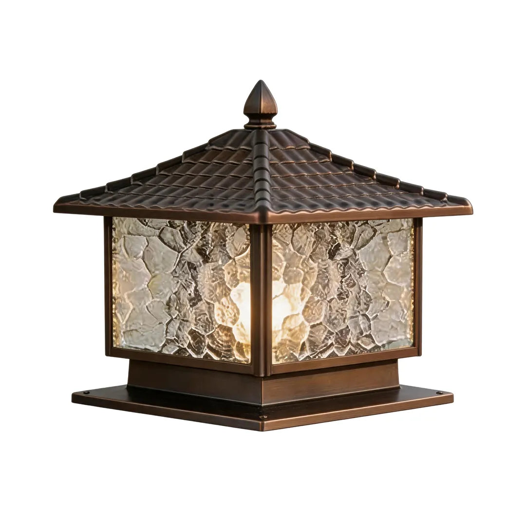 Landscape Pillar Lighting Vintage Roofline Outdoor Light - view 12