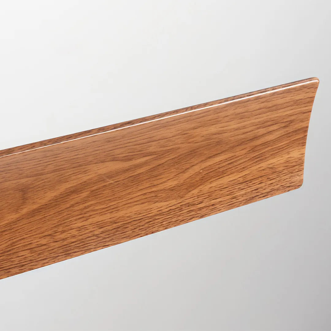 Contemporary Ceiling Fans with LED Lights Brown Blade Light - view 5