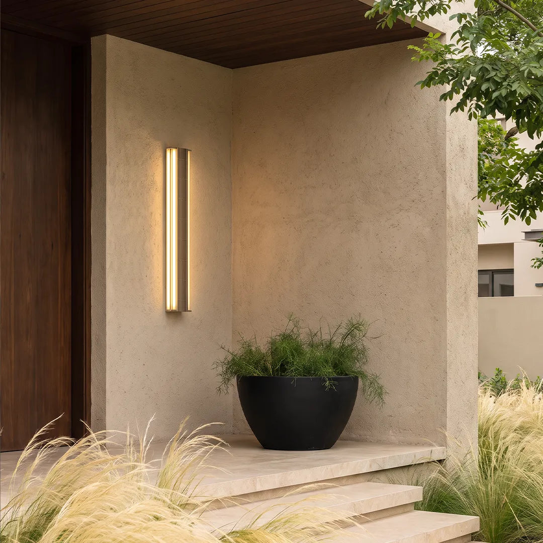 Contemporary LED Wall Lights Linear Outdoor Metal Light - view 6