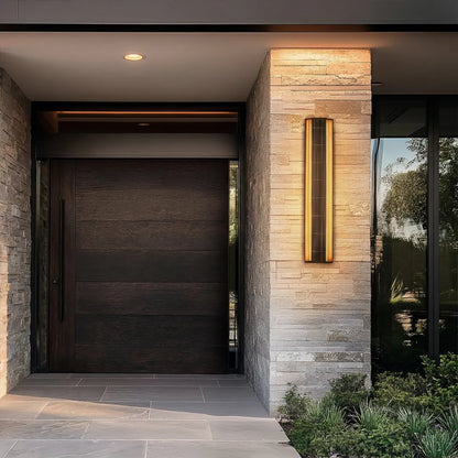 Contemporary LED Wall Lights Linear Outdoor Metal Light - view 5