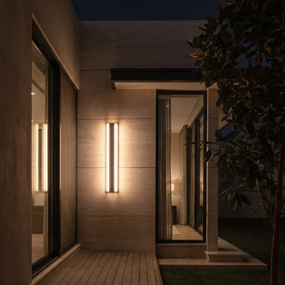 Contemporary LED Wall Lights Linear Outdoor Metal Light - view 2