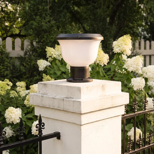 Contemporary Pillar Lights Outdoor Waterproof Light