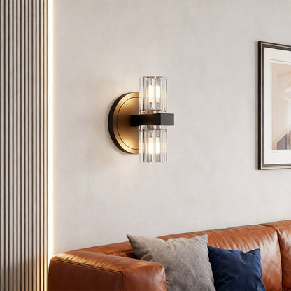 Crystal Wall Light Modern Luxury Metal Copper Lamp - view 2