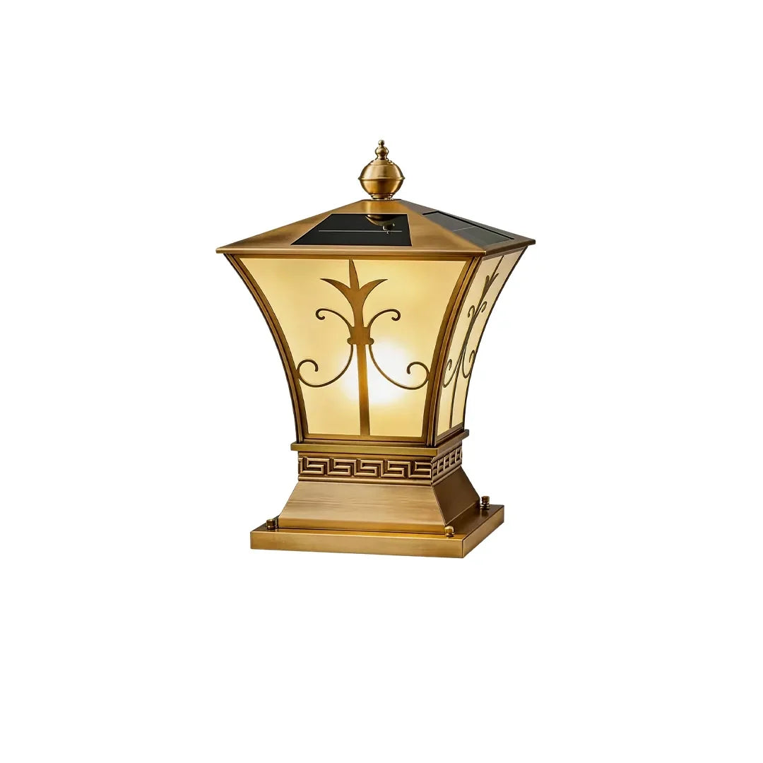 Pillar Light Fixtures Vintage Copper Outdoor Waterproof Light - view 20