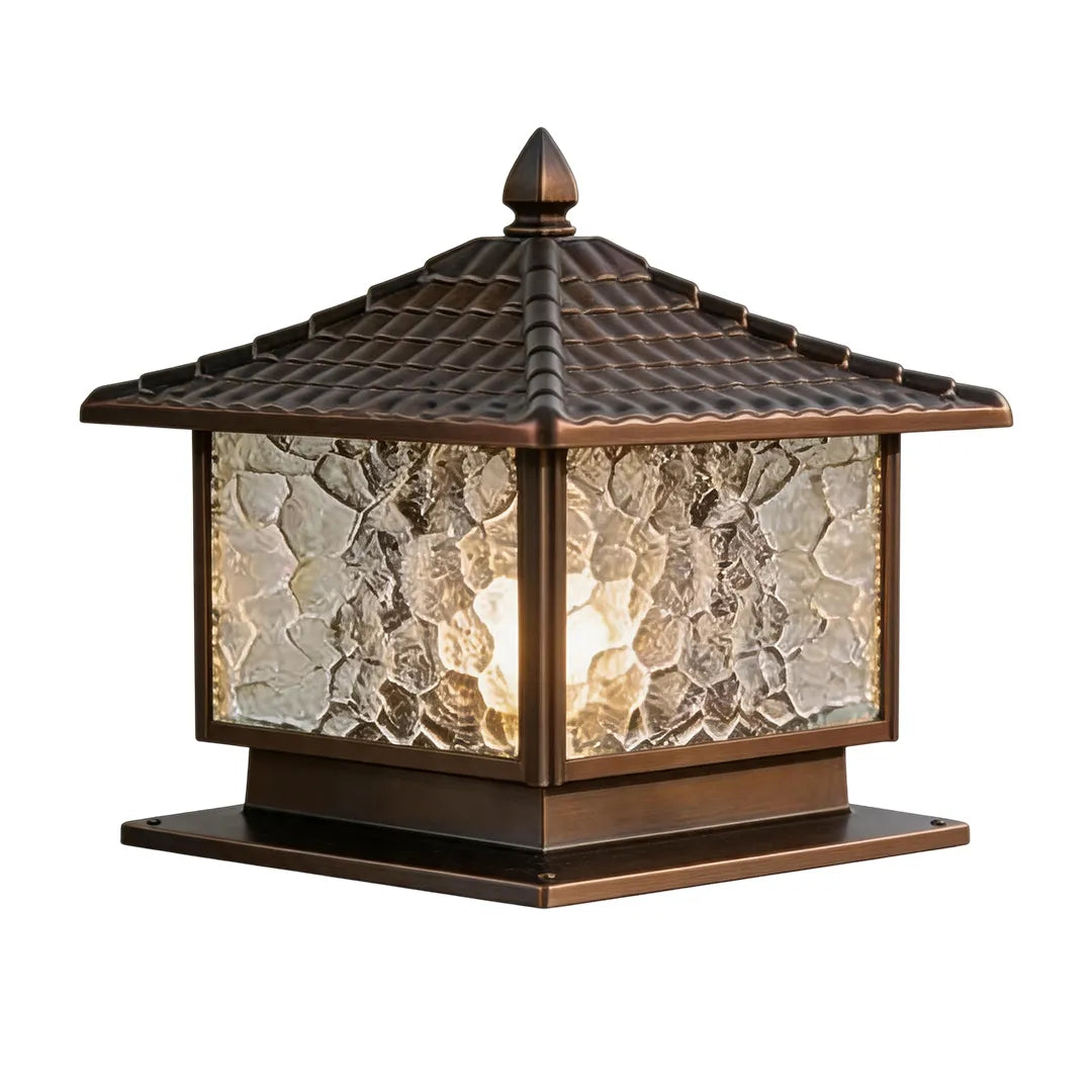 Landscape Pillar Lighting Vintage Roofline Outdoor Light - view 13