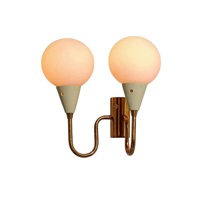 Double Globe Wall Sconce Mid-Century Decorative Ambient Light - view 9