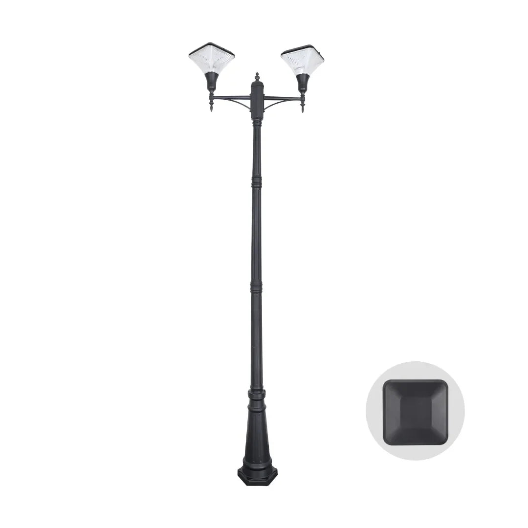 Landscape Light Post Modern Multi-head Outdoor Garden Lamp Post - view 12