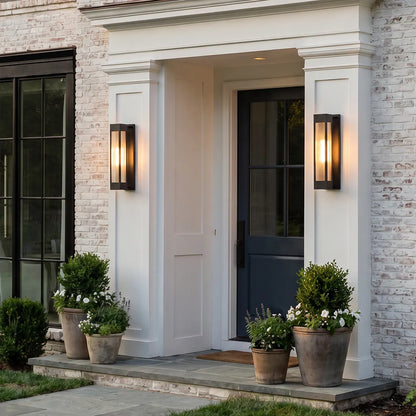 Exterior LED Wall Sconce Lighting Modern Stainless Steel Light - view 6