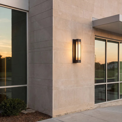 Exterior LED Wall Sconce Lighting Modern Stainless Steel Light - view 5