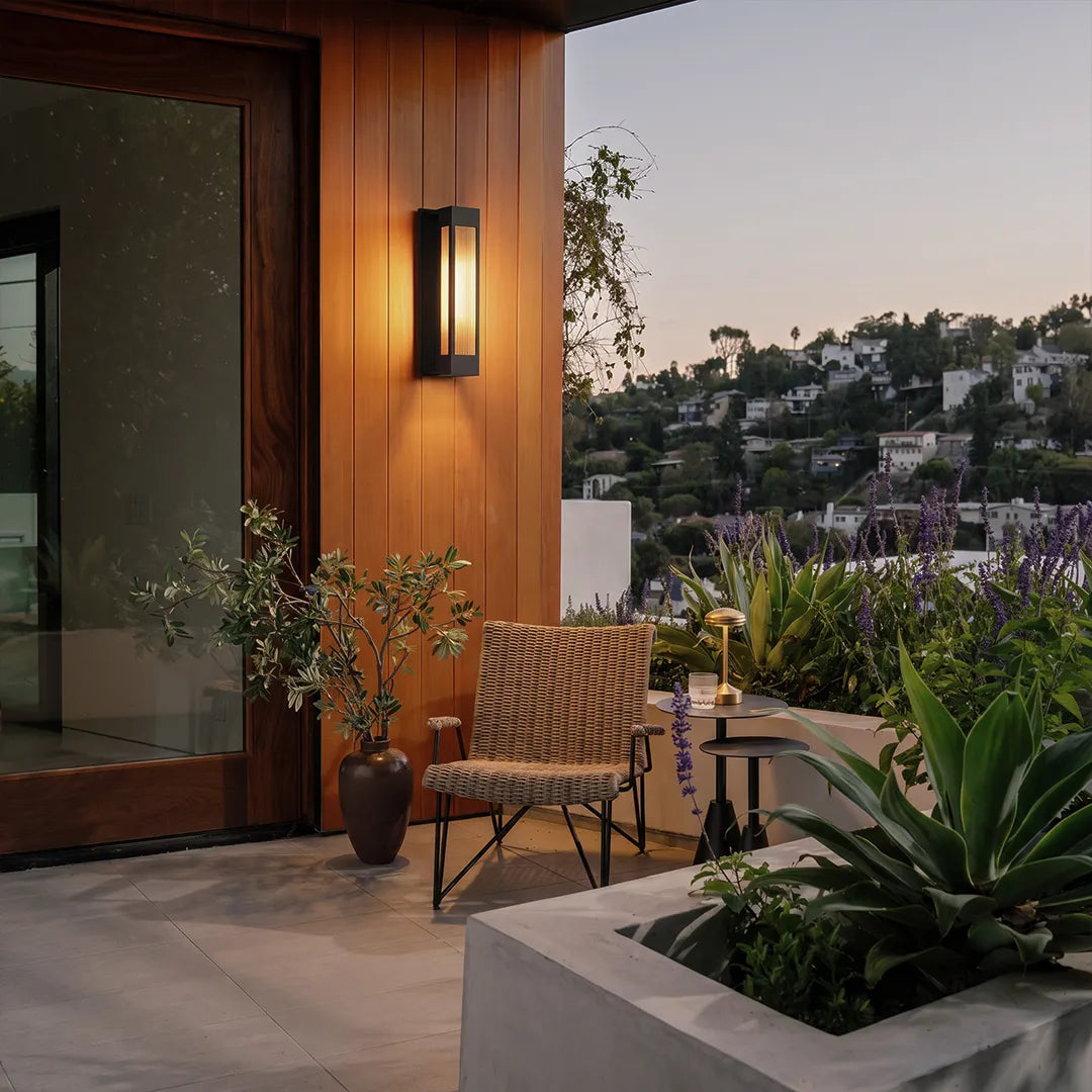Exterior LED Wall Sconce Lighting Modern Stainless Steel Light - view 3